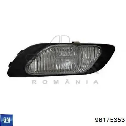 Lampa przeciwmgielna lewa General Motors 96175353 cena, od 16,02 USD
