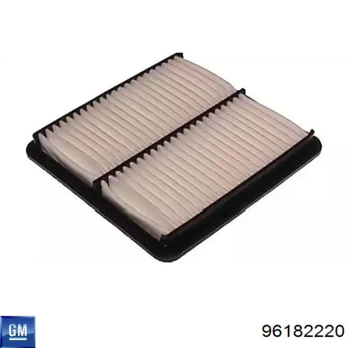 Filtr powietrza General Motors 96182220 cena, od 7,24 USD