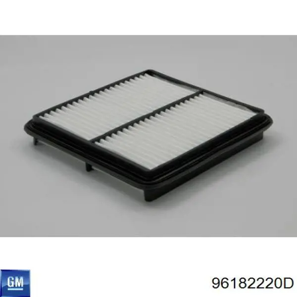 Filtr powietrza 96182220D General Motors