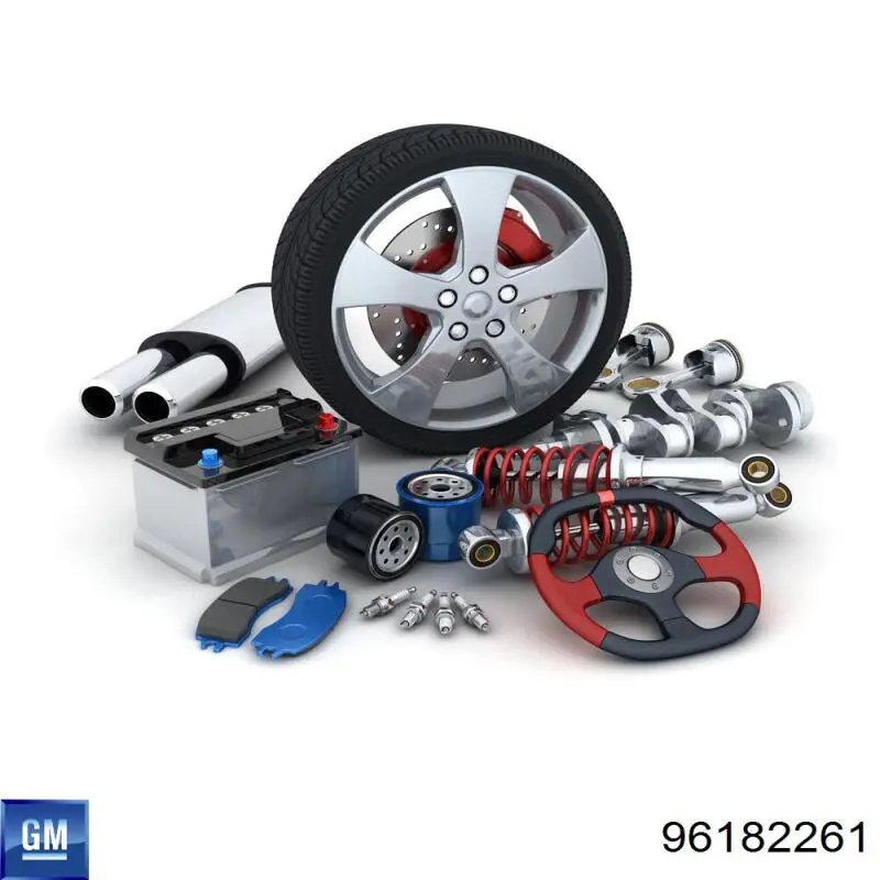 Chłodnica silnika General Motors 96182261 cena, od 88,29 USD