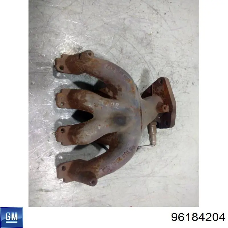 Kolektor wydechowy 96184204 General Motors