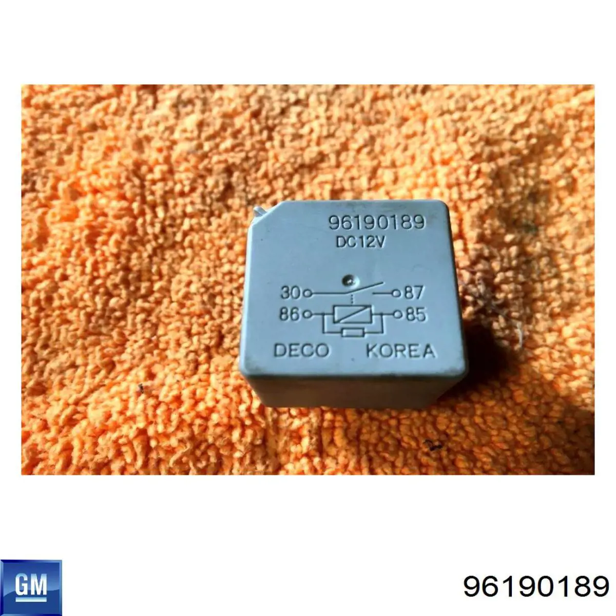 Przekaźnik kierunkowskazów 96190189 General Motors
