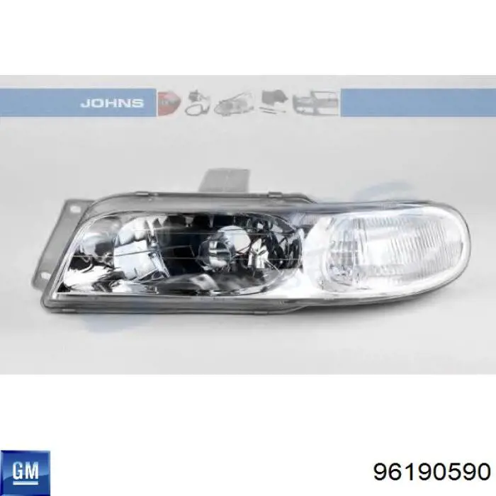 Reflektor lewy Daewoo Nubira I sedana (J10, J15) (1997 - 2001) cena, od 66,72 USD