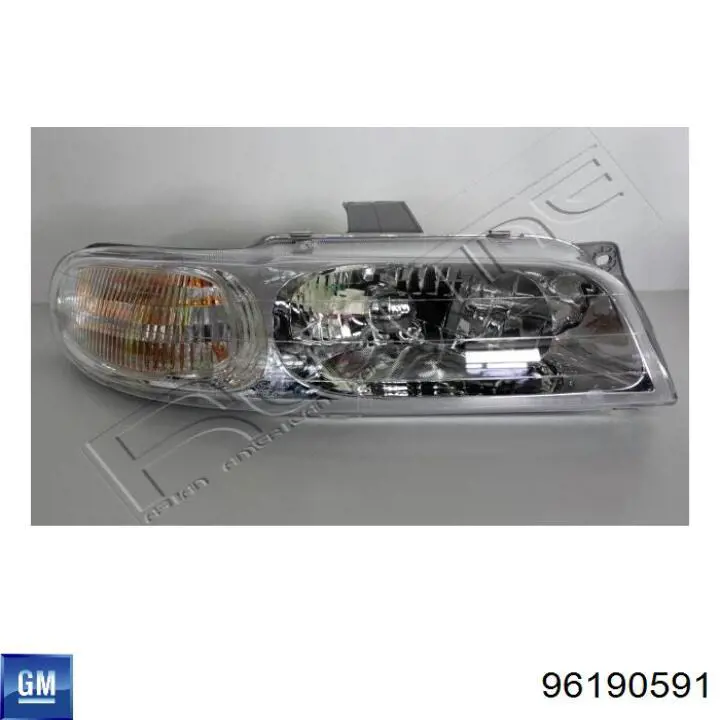 Do koszyka Reflektor prawy Daewoo Nubira I J10, J15