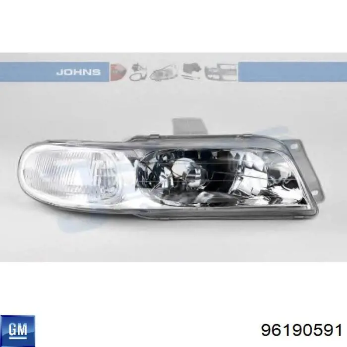 Reflektor prawy do Daewoo Nubira I J10, J15