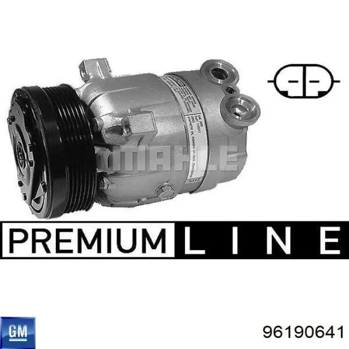 96190641 General Motors Sprężarka klimatyzacji