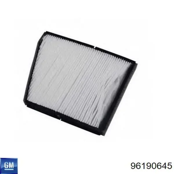 Do koszyka 96190645 General Motors Filtr kabiny