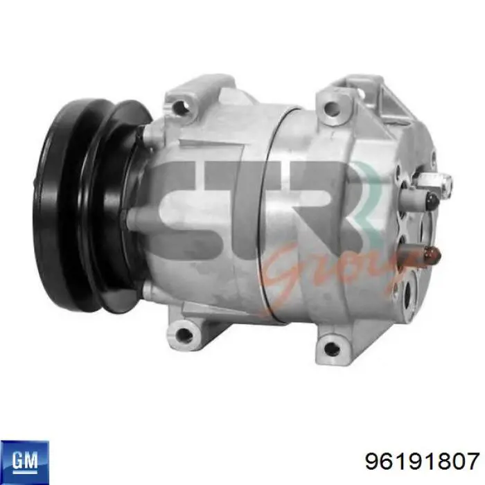 Sprężarka klimatyzacji General Motors 96191807 cena, od 54,48 USD
