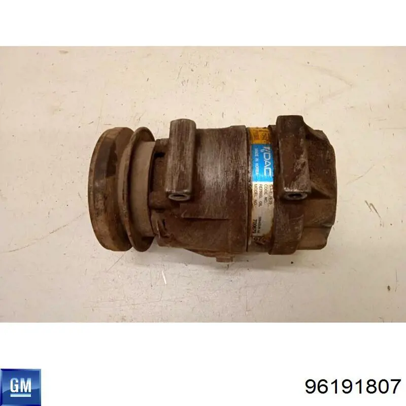 Do koszyka 96191807 General Motors Sprężarka klimatyzacji