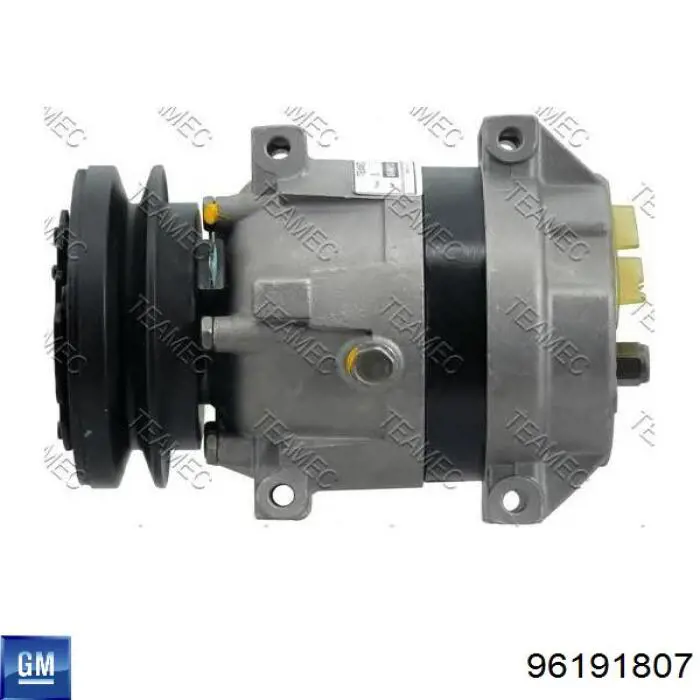 Sprężarka klimatyzacji General Motors 96191807 cena, od 54,48 USD