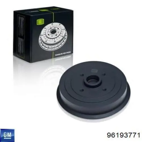 Bęben hamulcowy tylny General Motors 96193771 cena, od 46,97 USD