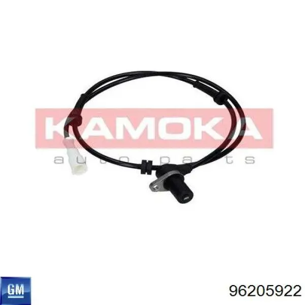 Do koszyka 96205922 General Motors Czujnik ABS przedni