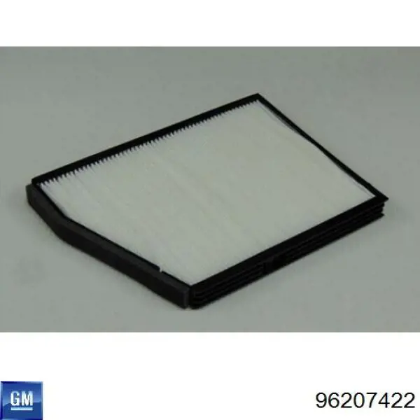 Do koszyka 96207422 General Motors Filtr kabiny