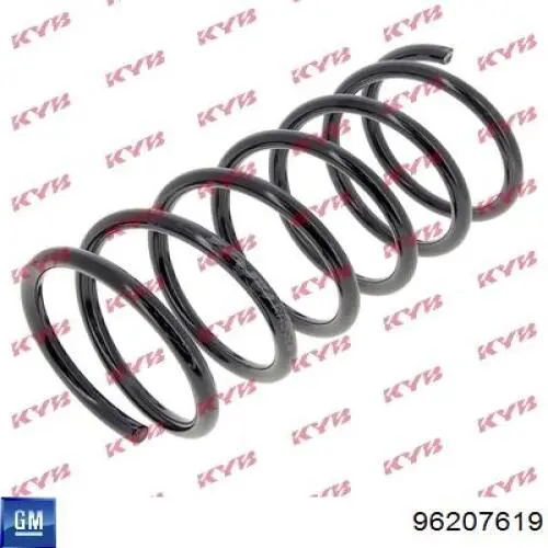 Sprężyna tylna General Motors 96207619 cena, od 52,49 USD
