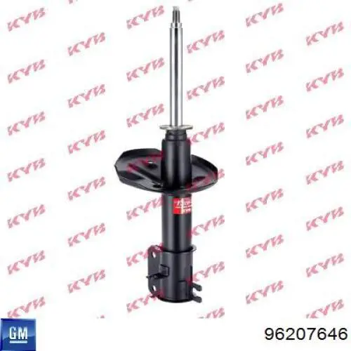 96207646 General Motors Amortyzator przedni lewy
