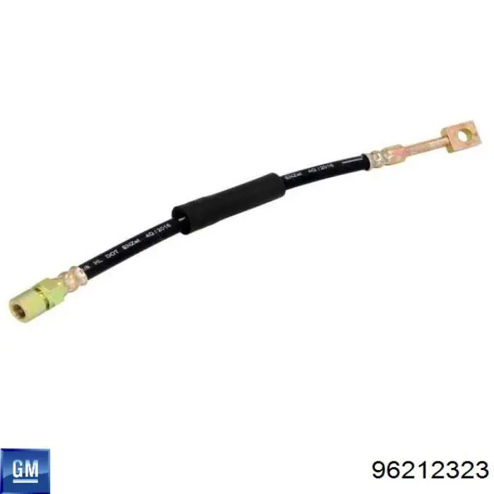 Do koszyka 96212323 General Motors Przewód hamulcowy przedni