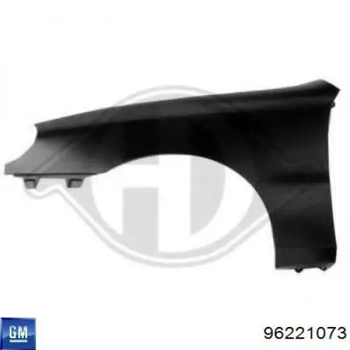 Błotnik przedni prawy General Motors 96221073 cena, od 59,08 USD