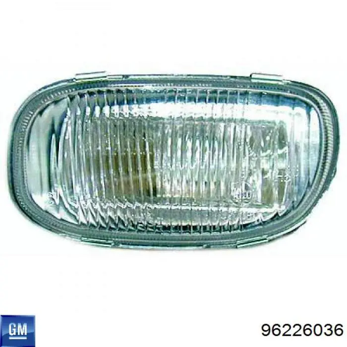 Lampa przeciwmgielna lewa General Motors 96226036 cena, od 23,32 USD