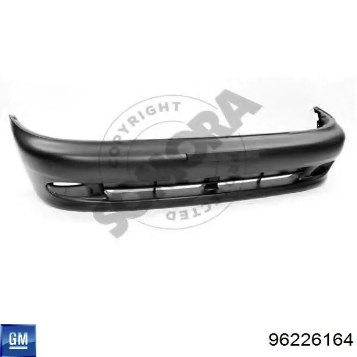  Zderzak przedni Daewoo Lanos 