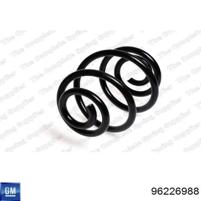 Do koszyka 96226988 General Motors Sprężyna tylna