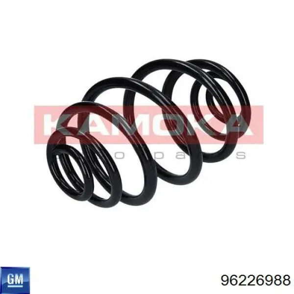 Sprężyna tylna 96226988 General Motors