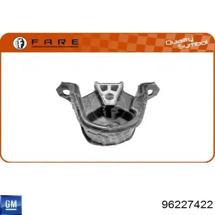 96227422 General Motors Poduszka (podpora) silnika tylna