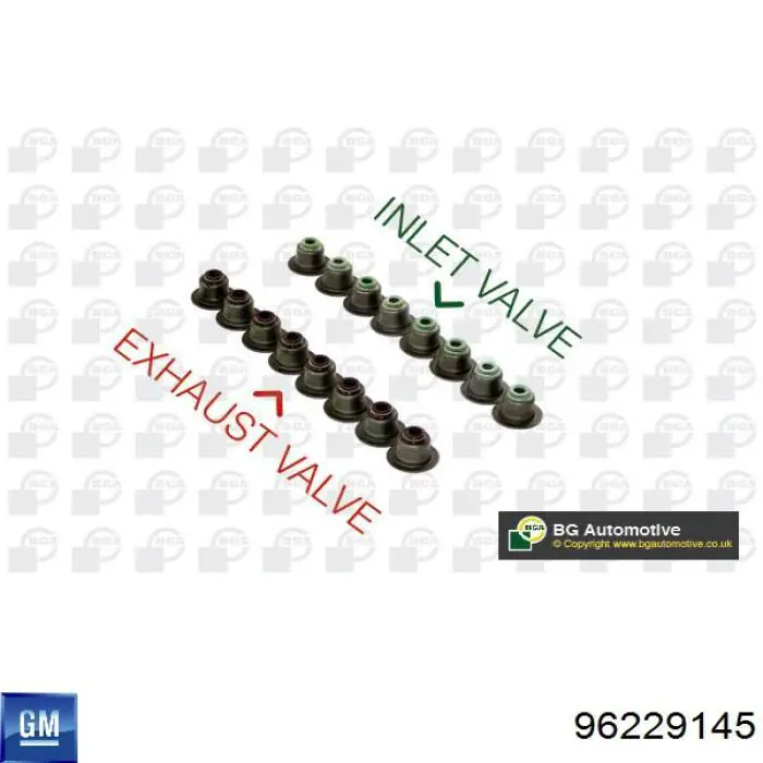 96229145 General Motors Uszczelniacz zaworu dolotowego/wylotowego