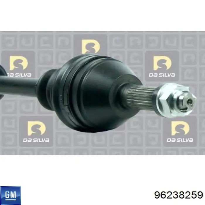 Półoś napędowa przednia prawa General Motors 95981834 cena, od 103,86 USD