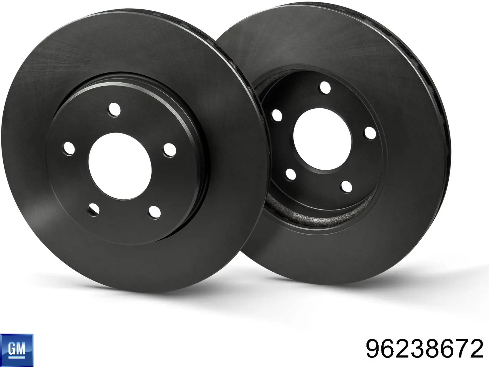 96238672 General Motors Tarcza hamulcowa przednia