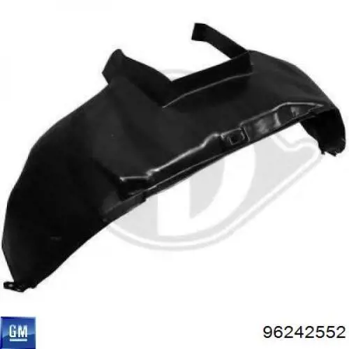 Nadkole błotnika przedniego prawe General Motors 96242552 cena, od 13,02 USD