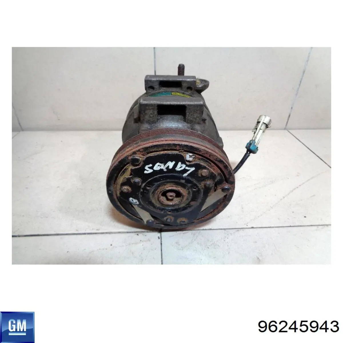Do koszyka 96245943 General Motors Sprężarka klimatyzacji