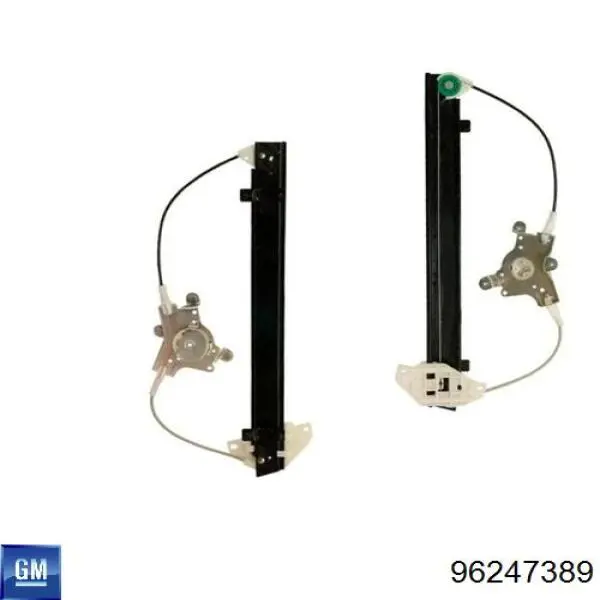 Mechanizm podnoszenia szyby drzwi przednich prawych General Motors 96247389 cena, od 30,49 USD