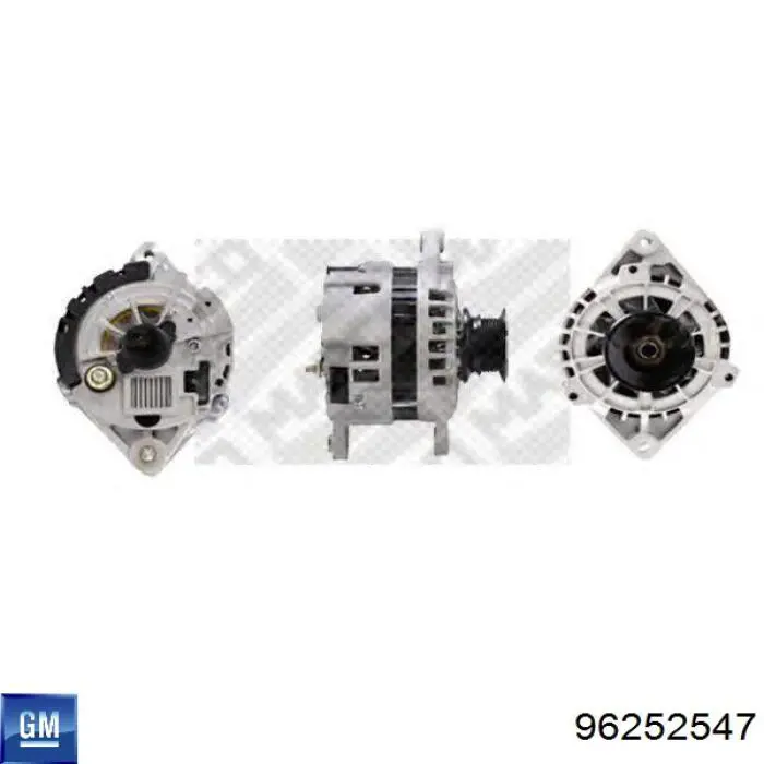 Do koszyka 96252547 General Motors Alternator
