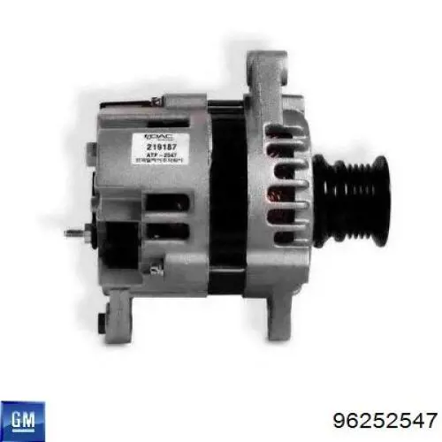 Alternator General Motors 96252547 cena, od 157,70 USD