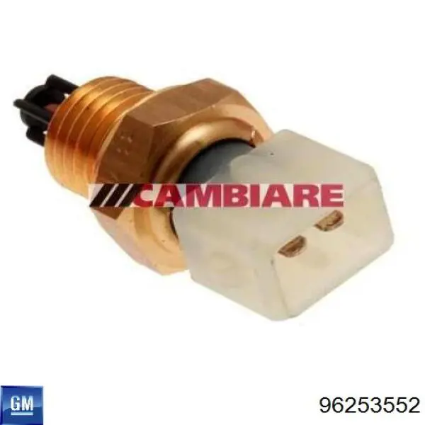 Czujnik temperatury powietrza wlotowego General Motors 96253552