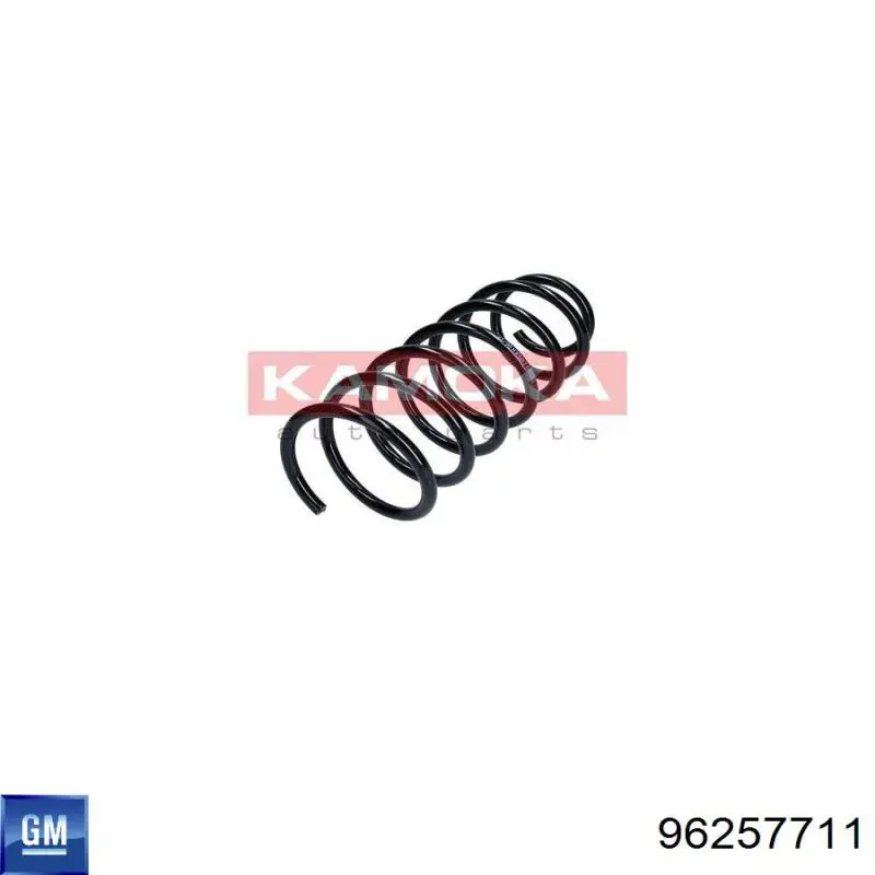 Do koszyka 96257711 General Motors Sprężyna przednia