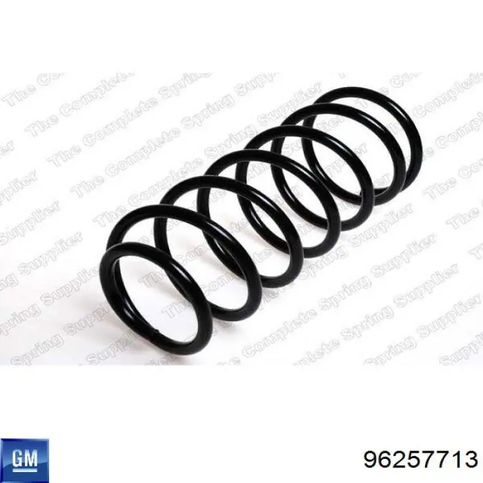 Do koszyka 96257713 General Motors Sprężyna przednia