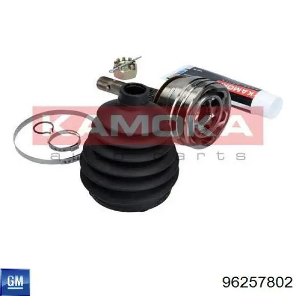 Przegub homokinetyczny przedni zewnętrzny 96257802 General Motors