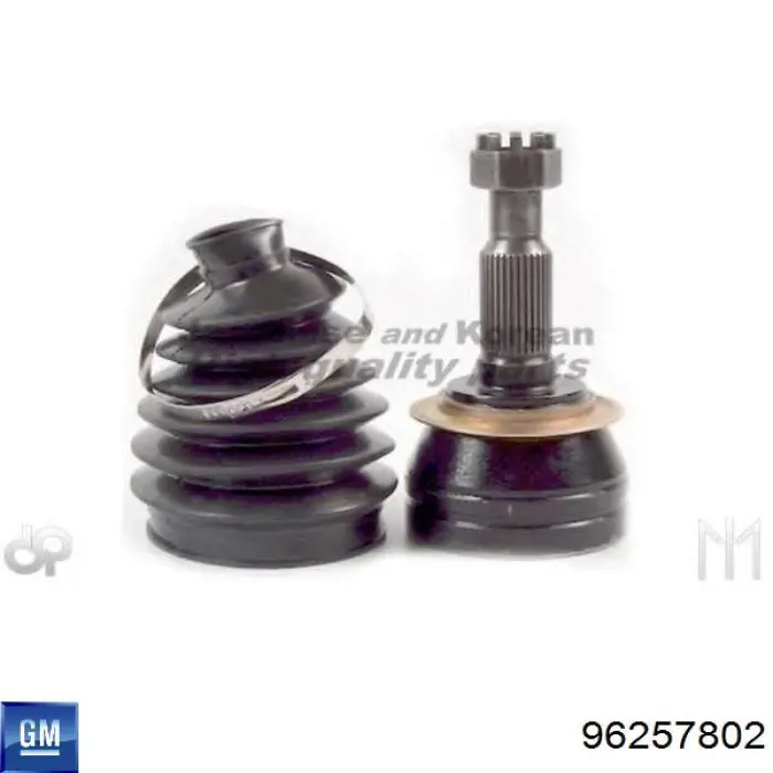 Do koszyka 96257802 General Motors Przegub homokinetyczny przedni zewnętrzny