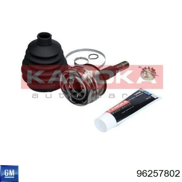 Przegub homokinetyczny przedni zewnętrzny 96257802 General Motors
