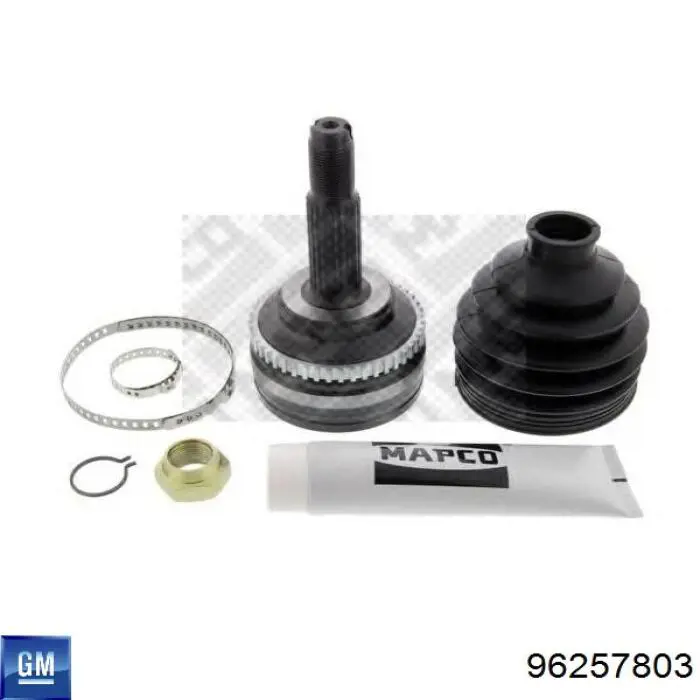 Przegub homokinetyczny przedni zewnętrzny General Motors 96257803 cena, od 48,68 USD
