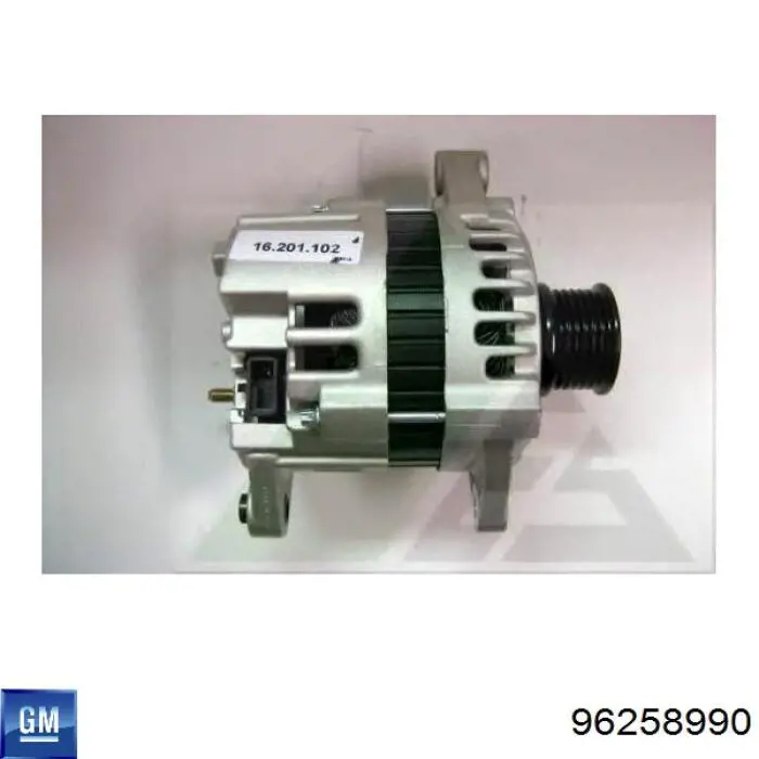 Do koszyka 96258990 General Motors Alternator