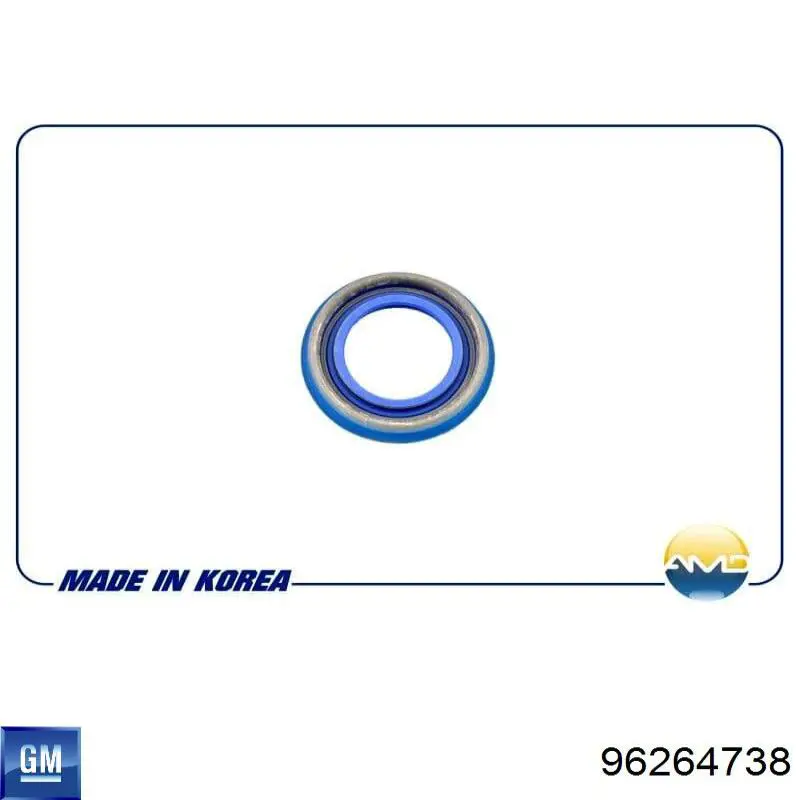 Uszczelniacz półosi mostu przedniego General Motors 96264738 cena, od 7,89 USD