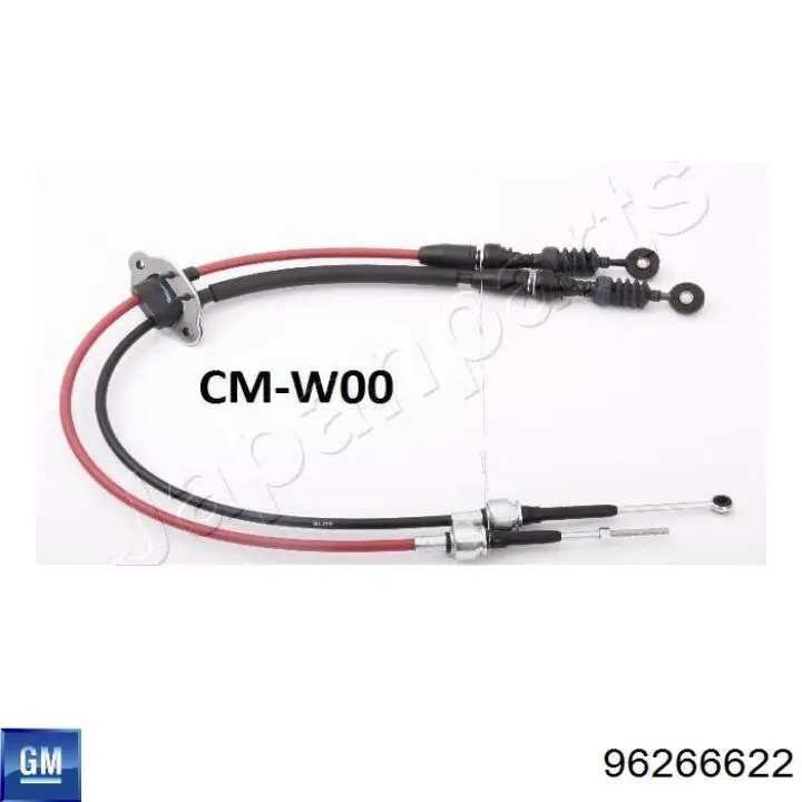 Do koszyka 96266622 General Motors Linka dźwigni zmiany biegów podwójna