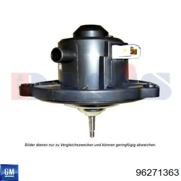 96271363 General Motors Silniczek wentylatora nagrzewnicy (ogrzewacza wnętrza)