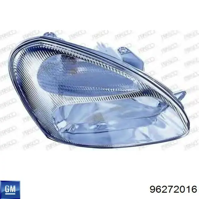 Do koszyka 96272016 General Motors Reflektor prawy