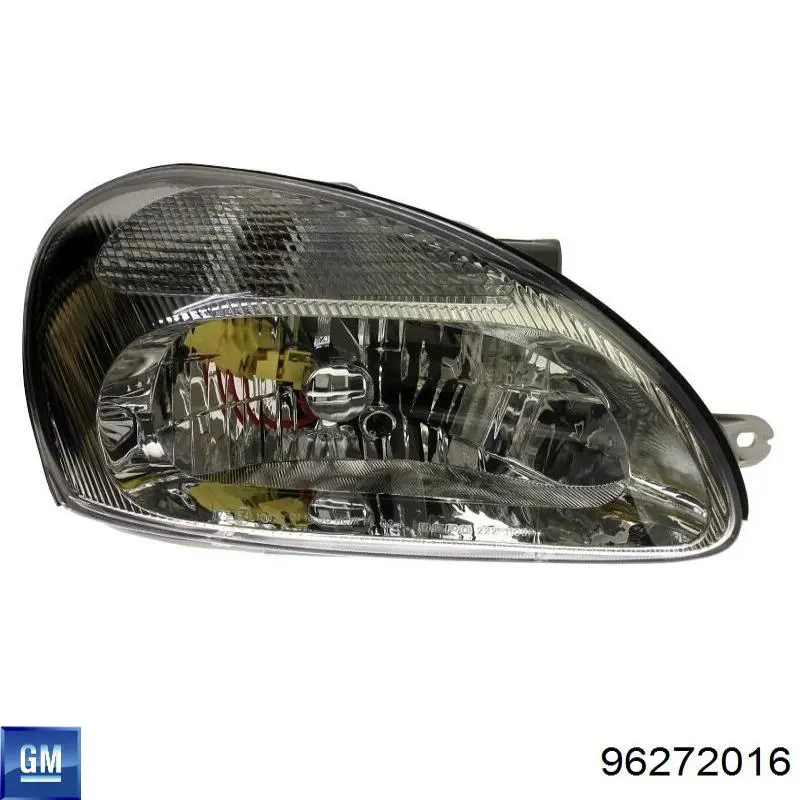 Reflektor prawy 96272016 General Motors