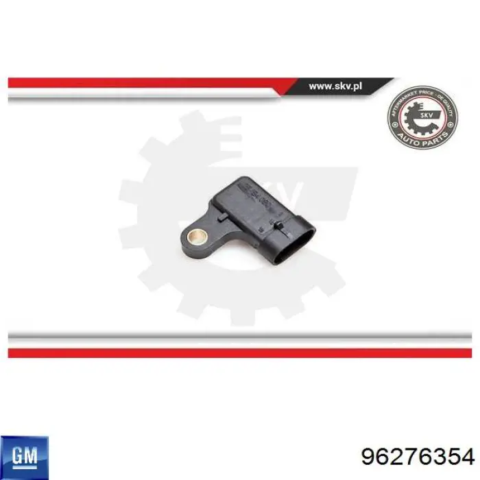 Czujnik ciśnienia w kolektorze ssącym, MAP General Motors 96276354 cena, od 33,28 USD