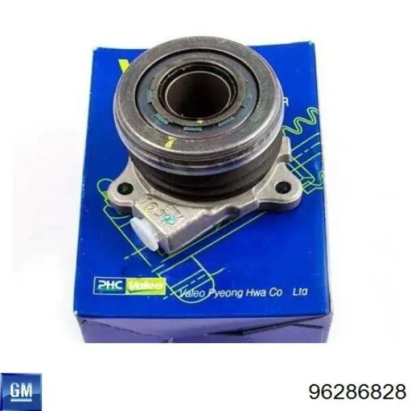 Cylinder roboczy sprzęgła (wysprzęglik) w komplecie z łożyskiem wyciskowym General Motors 96286828 cena, od 50,29 USD