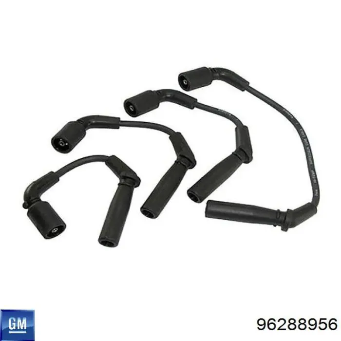 Zestaw przewodów wysokiego napięcia 96288956 General Motors